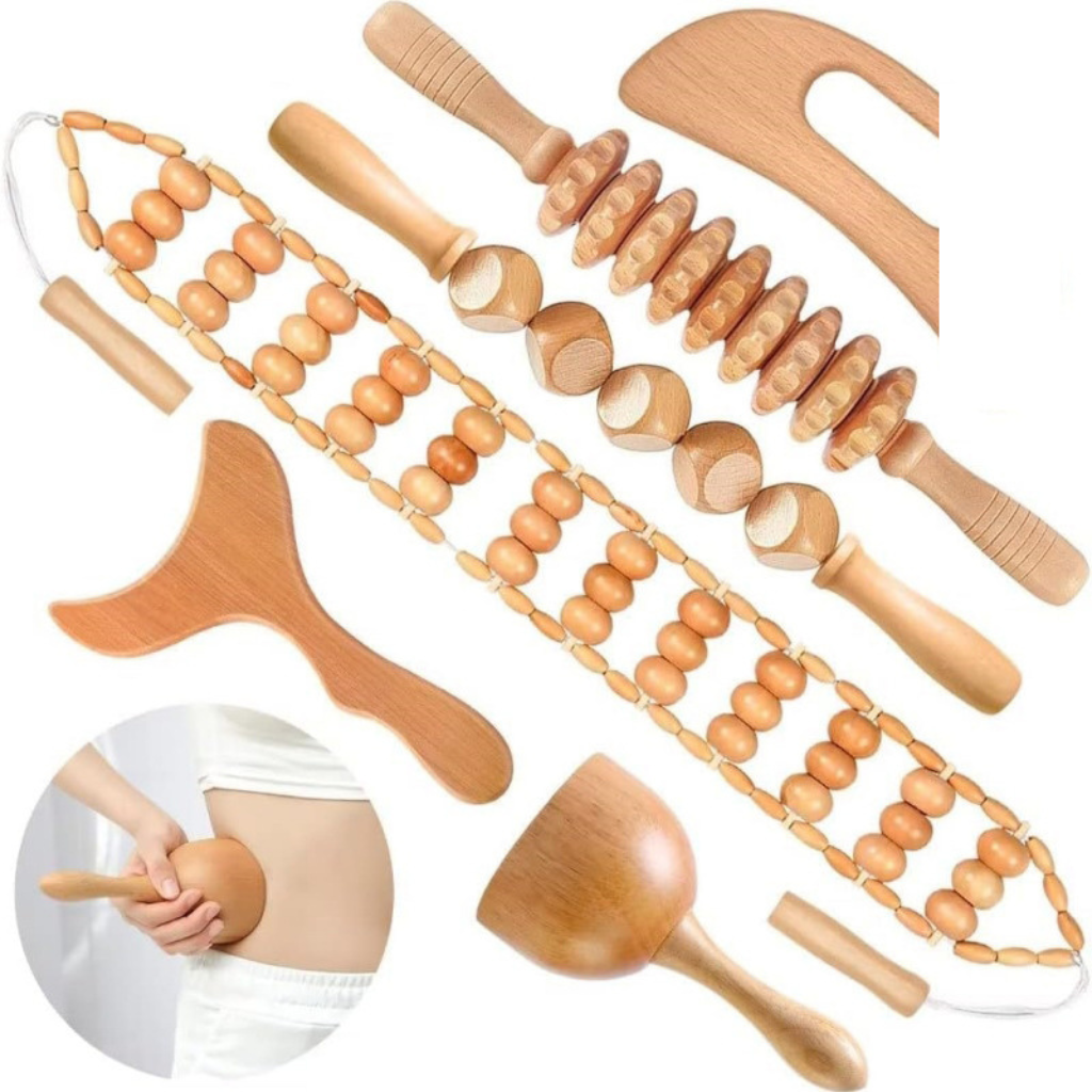 Massage oil applicators